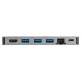 Targus DOCK414EU notebook dock/port replicator Wired USB 3.2 Gen 1 (3.1 Gen 1) Type-C Black, Silver