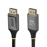StarTech.com 1m DisplayPort 2.1 Cable, VESA Certified DP54 DisplayPort Cable, Uncompressed 8K 60Hz, 8K 144Hz/4K 240Hz w/DSC 1.2a, DP 2.1 Monitor Cord