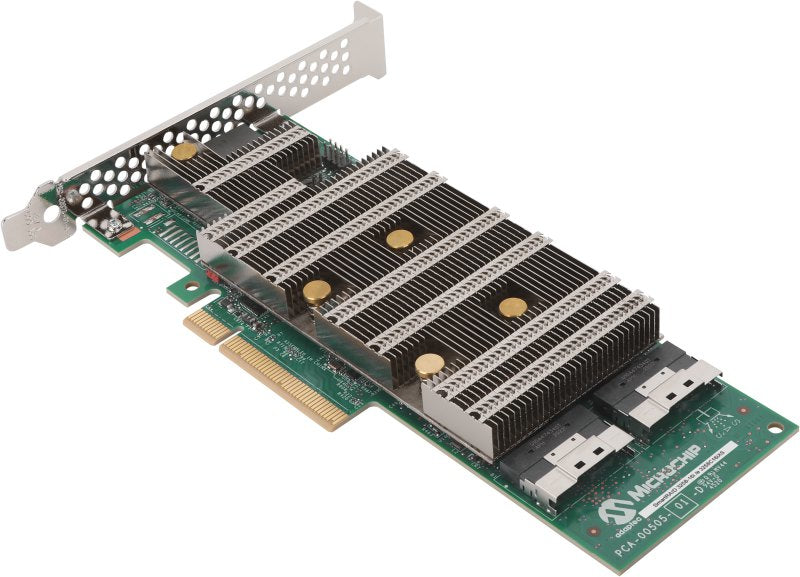 Microchip Technology HBA 1200-8i RAID controller PCI Express x8 4.0  - Computer Components - Microchip Technology