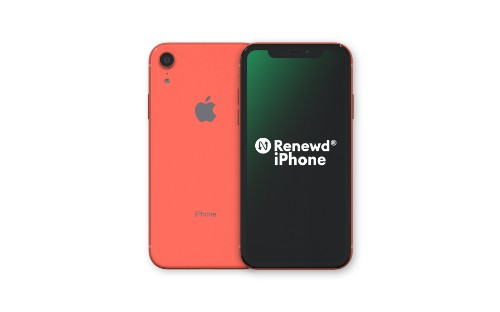 Renewd iPhone XR Coral 128GB