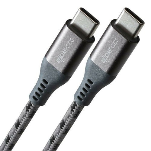 Boompods TCCCGR USB cable 1.5 m USB C Graphite