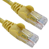 Cables Direct 0.5m Economy 10/100 Networking Cable - Yellow