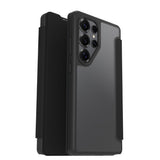 OtterBox React Folio Series for Samsung Galaxy S25 Ultra, transparent/black