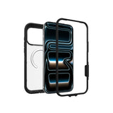OtterBox Defender Pro XT Clear Series for Apple iPhone 17 Pro Max, transparent/black - No Retail Packaging