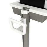Ergotron M021-0101-100000-1-0 All-in-One PC/workstation mount/stand 19.5 kg White, Grey 43.2 cm (17")