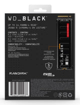 Western Digital Black WD_BLACK™ SN8100 NVMe™ SSD POWERED BY SANDISK 4 TB, [With Heatsink]