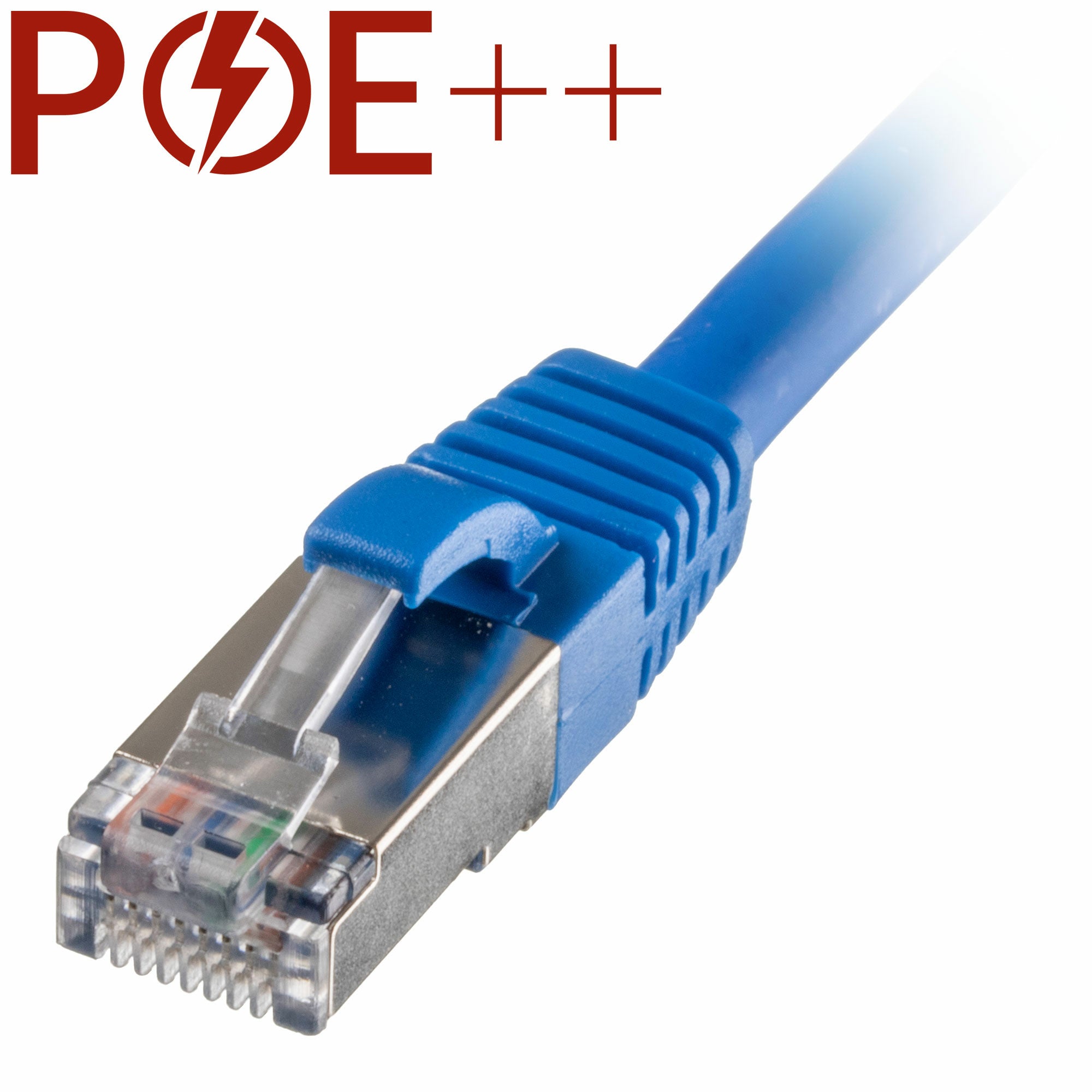 Cablenet 2m Cat6a RJ45 Blue S/FTP LSOH 26AWG Snagless Booted Patch Lead  - Computer Cables - Cablenet