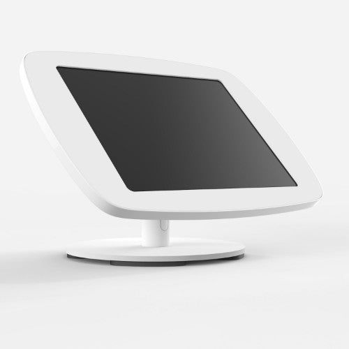 Bouncepad Original Twist-Mini + Counter Base | Apple iPad Air 1st Gen 13-inch (2024) | White | Exposed Front Camera and Home Button