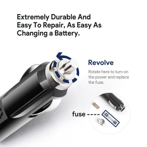 BTI 100W USB-C Car charger with self adjusting output voltage for all USB-C powered devices up to 100W