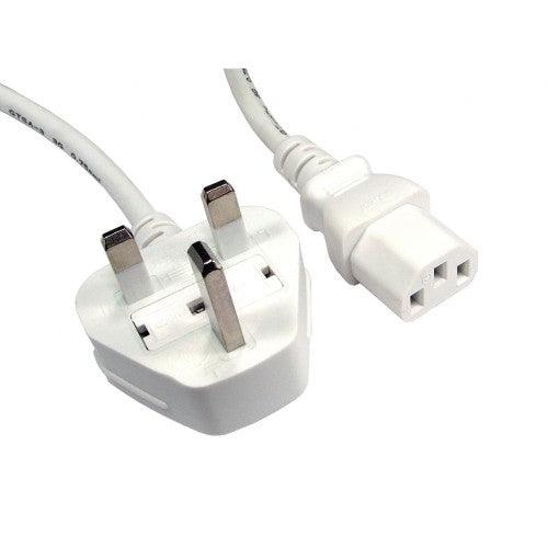 Cables Direct UK - C13 1.8m White C13 coupler