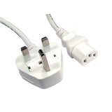 Cables Direct UK - C13 1.8m White C13 coupler