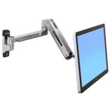 Ergotron LX HD Sit-Stand 116.8 cm (46") Silver Wall