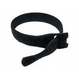 Cables Direct CT-VEL200 cable tie Hook & loop cable tie Black 25 pc(s)