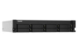 QNAP TS-832PXU NAS Rack (2U) Ethernet LAN Aluminium, Black AL324