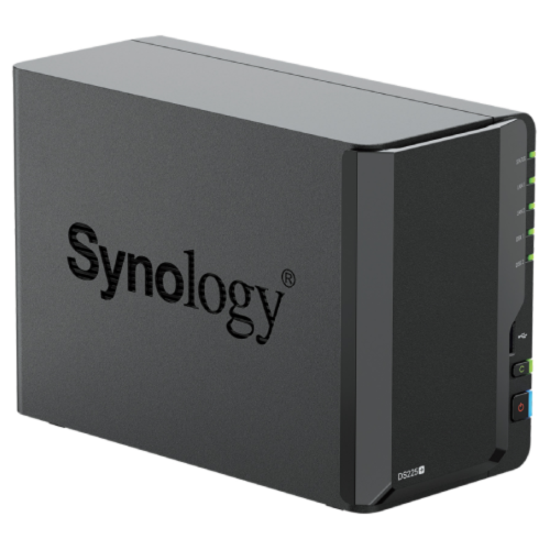 Synology DiskStation DS225+ 2 Bay NAS Desktop Intel® Celeron® J4125 2 GB DDR4 Synology DSM Black