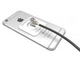 Compulocks Universal Tablet Lock Plate with Keyed Cable Lock Black