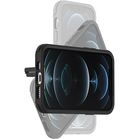OtterBox Wireless Car Air Vent Mount for MagSafe, Strong Magnetic Alignment and Attachment with MagSafe, Easily Adjustable and Secure Design, Compatbile with iPhone 14/iPhone 13/iPhone 12 Series, Black