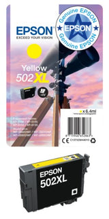 Epson C13T02W64010/502XL Ink cartridge multi pack Bk,C,M,Y high-capacity 28,4ml 9,2ml + 3x6,4ml Pack=4 for Epson XP 5100