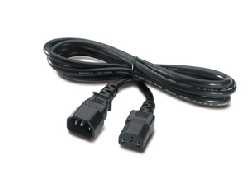 APC C13/C14 2.5m Black C14 coupler C13 coupler