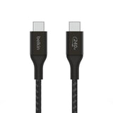 Belkin CAB015bt1MBK USB cable USB 2.0 1 m USB C Black