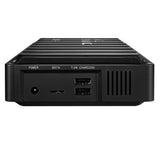 Western Digital D10 external hard drive 8 TB Black, White
