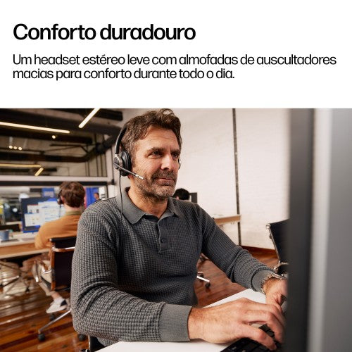 HP Poly Mission 815 Monaural USB Wired Headset (Bulk)