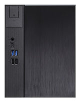 Asrock DeskMeet X300 8L sized PC Black AMD X300 Socket AM4