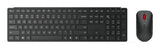 Lenovo 4X31S04814 keyboard Mouse included Office RF Wireless + Bluetooth German Black