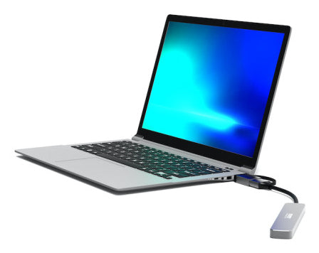 Port Designs 900161 interface hub USB 2.0 Type-A 5000 Mbit/s Silver