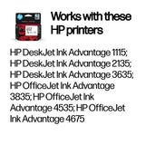 HP F6V24AE/652 Printhead cartridge color, 200 pages for HP DeskJet 3835