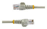StarTech.com Cat5e Patch Cable with Snagless RJ45 Connectors - 1m, Gray