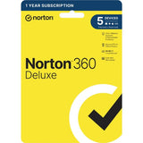 Norton 360 Deluxe Antivirus security Commercial 1 license(s) 1 year(s)