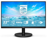 Philips V Line 221V8/00 computer monitor 54.6 cm (21.5") 1920 x 1080 pixels Full HD LED Black