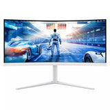 Philips Evnia 5000 34M2C5501A/00 computer monitor 86.4 cm (34") 3440 x 1440 pixels Wide Quad HD LCD White