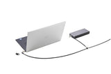 Kensington Slim N17 2.0 Keyed Dual Head Laptop Lock for Wedge-Shaped Slots - Supervisor Keyed