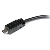 StarTech.com 6in Micro USB to Mini USB Adapter Cable M/F