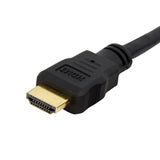 StarTech.com 3ft HDMI Female to Male Adapter, 4K High Speed Panel Mount HDMI Cable, 4K 30Hz UHD HDMI, 10.2 Gbps Bandwdith, 4K HDMI Female to HDMI Male, HDMI Panel Mount Connector Cable