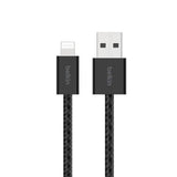 Belkin BoostCharge USB cable USB 2.0 USB C USB C/Lightning Black