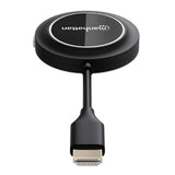 Manhattan 1080p Wireless HDMI Display Adapter with HDMI Transmitter, Dongle Wirelessly Displays a Video Signal from an HDMI Device on an HDMI TV or Projector, Requires Receiver from #208420 Wireless HDMI Presentation Kit, Black