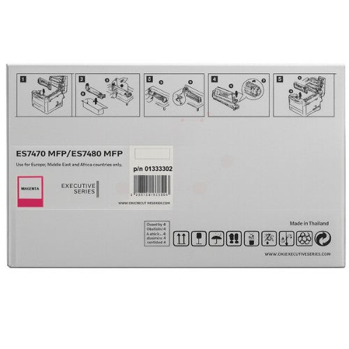 OKI 01333302 Drum kit magenta EP, 30K pages for OKI ES 7460