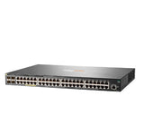 HPE Aruba Networking 2930F 48G PoE+ 4SFP+ TAA Managed L3 Gigabit Ethernet (10/100/1000) Power over Ethernet (PoE) 1U Grey