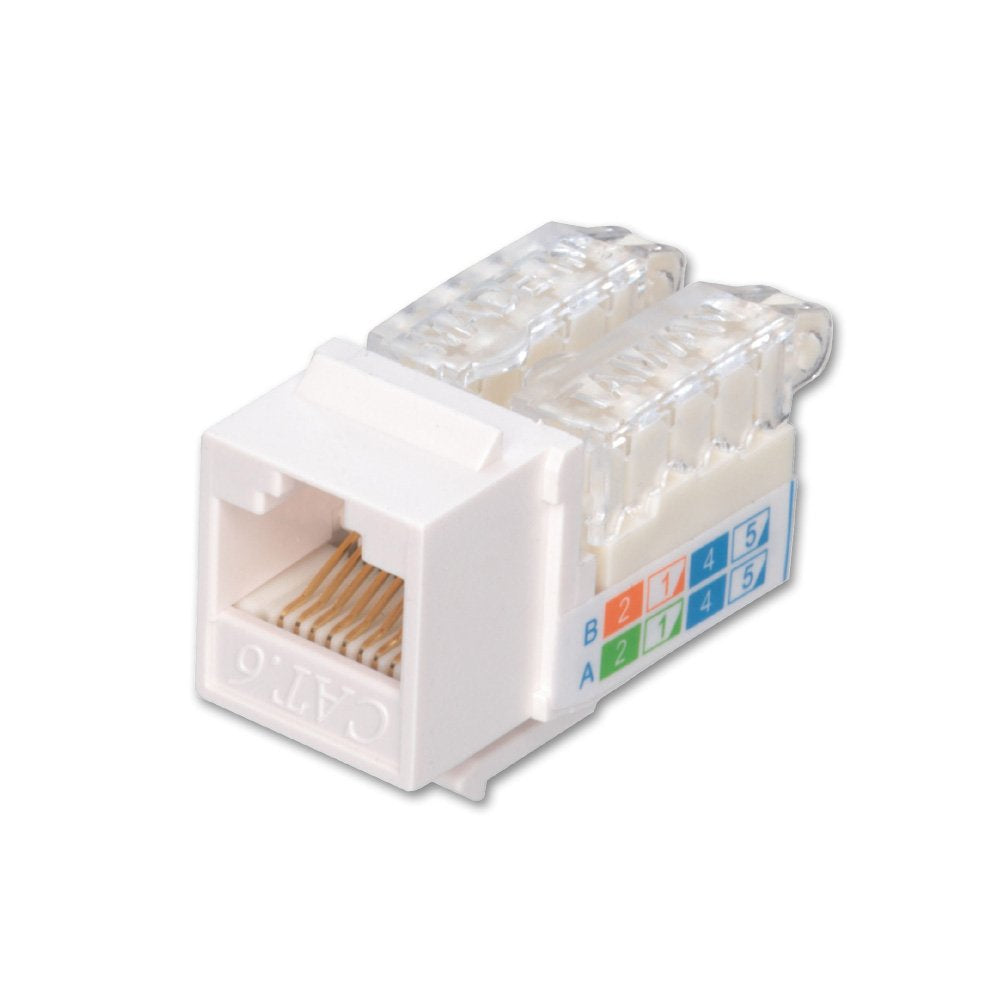 Toolless CAT6 Keystone Jack