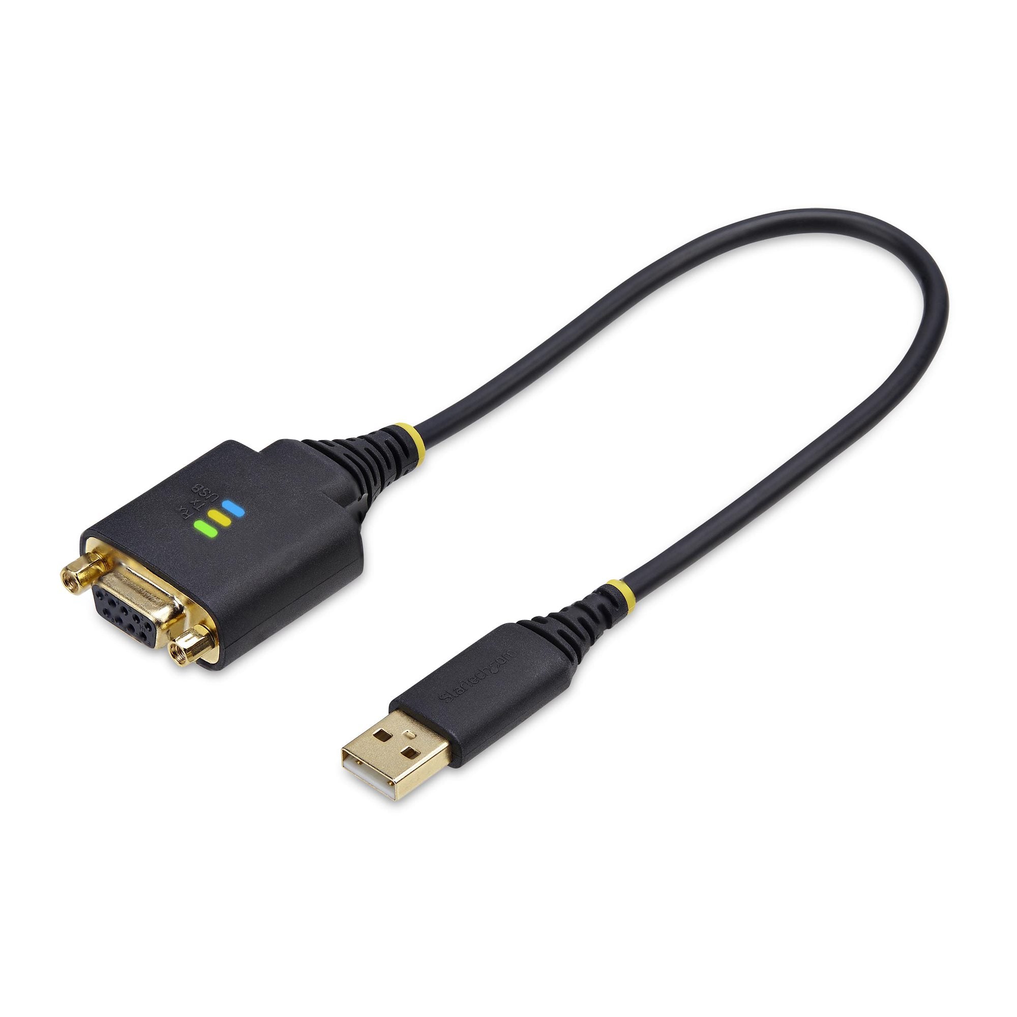 1ft (30cm) USB to Null Modem Serial Adapter Cable