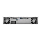 Synology RackStation RS1221+ +8 x HAT3300 12TB NAS Rack (2U) Ryzen Embedded V1500B 4 GB DDR4 96 TB HDD DiskStation Manager Black