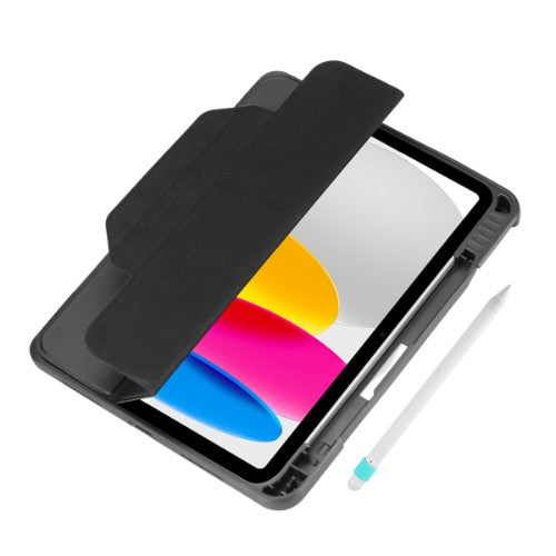 DEQSTER Rugged MAX Case for iPad 10.9" (10th Gen.), Black