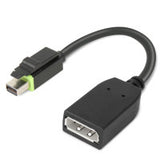 Lenovo 4X90Q93975 video cable adapter Mini DisplayPort DisplayPort Black