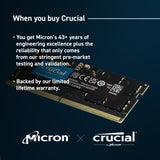 Crucial CT48G56C46S5 memory module 48 GB 1 x 48 GB DDR5 262-pin SO-DIMM ECC