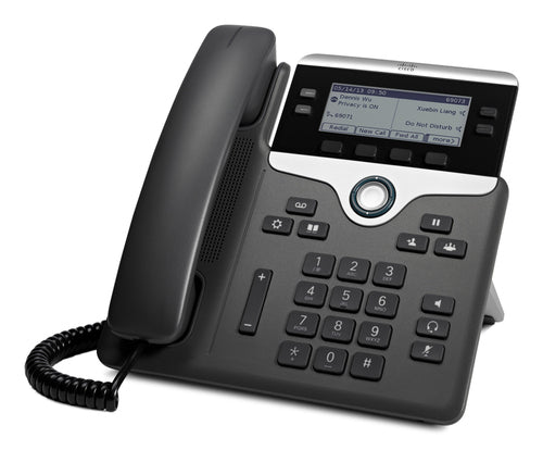 Cisco IP Business Phone 7841, 3.5-inch Greyscale Display, Class 1 PoE, Supports 4 Lines, 1-Year Limited Hardware Warranty (CP-7841-K9=)