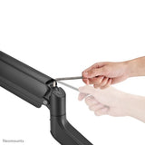 Neomounts DS70PLUS-450BL1 Monitor arm 17-49" - gas spring - Topfix - 180°-stop