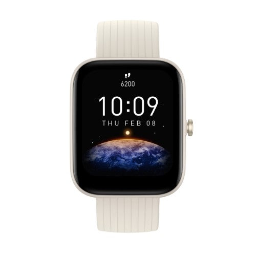 Amazfit Bip 3 Pro 4.29 cm (1.69") TFT 44 mm Digital 240 x 280 pixels Touchscreen Cream GPS (satellite)
